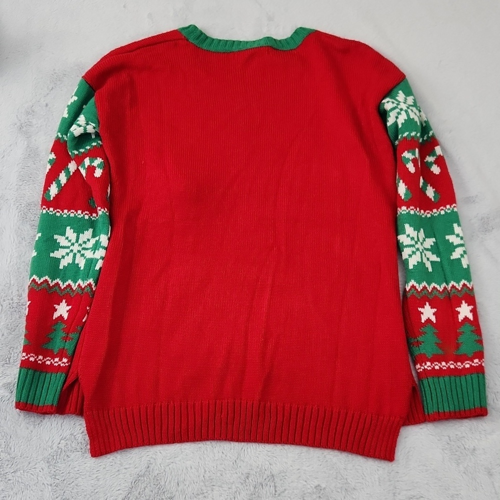 Llama Christmas sweater size M - Picture 6 of 8